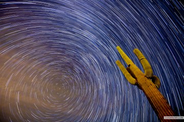Apache Junction star trails
