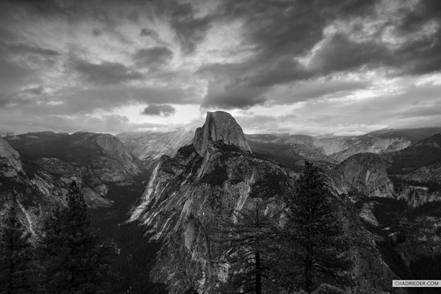 Yosemite National Park Half Dome black white Ansel Adams