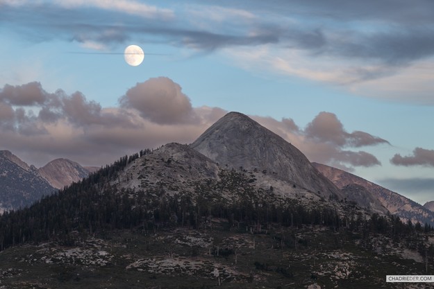 Yosemite Moon Rise Glacier Point