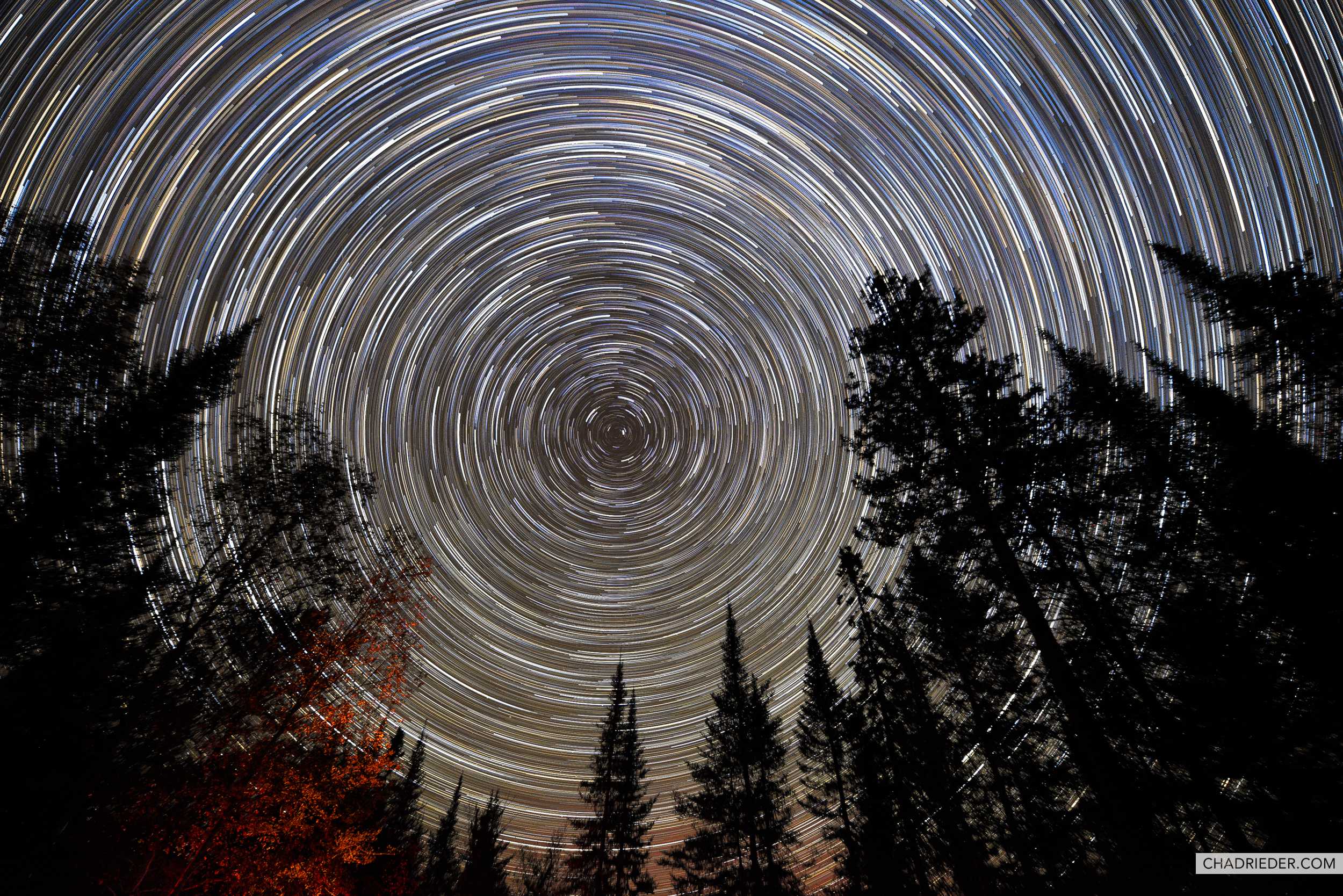 Superior National Forest star trails